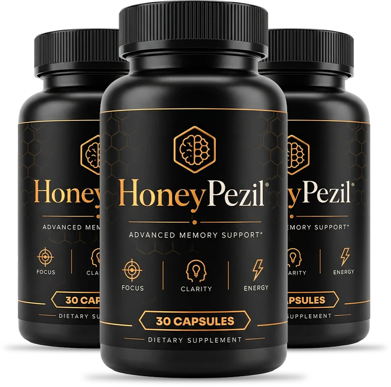 Honeypezil 3 Bottles package